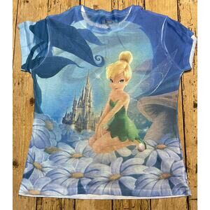 Disneyland Resort Youth Size XL Tinkerbell PJ Shirt